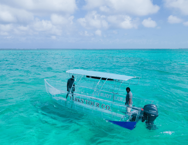 Turks and Caicos 100 Clear Boats & Glass Bottom Boat Trips, Tours